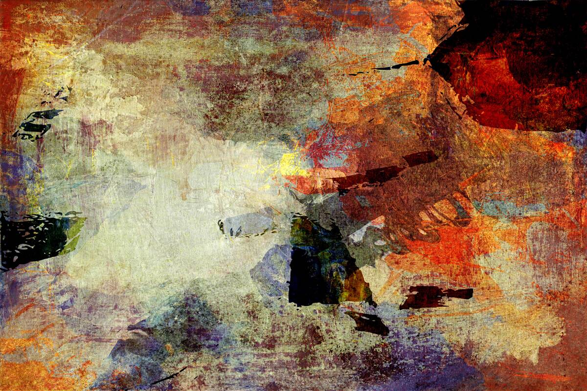 Papier peint couleurs d'automne sur fond clair