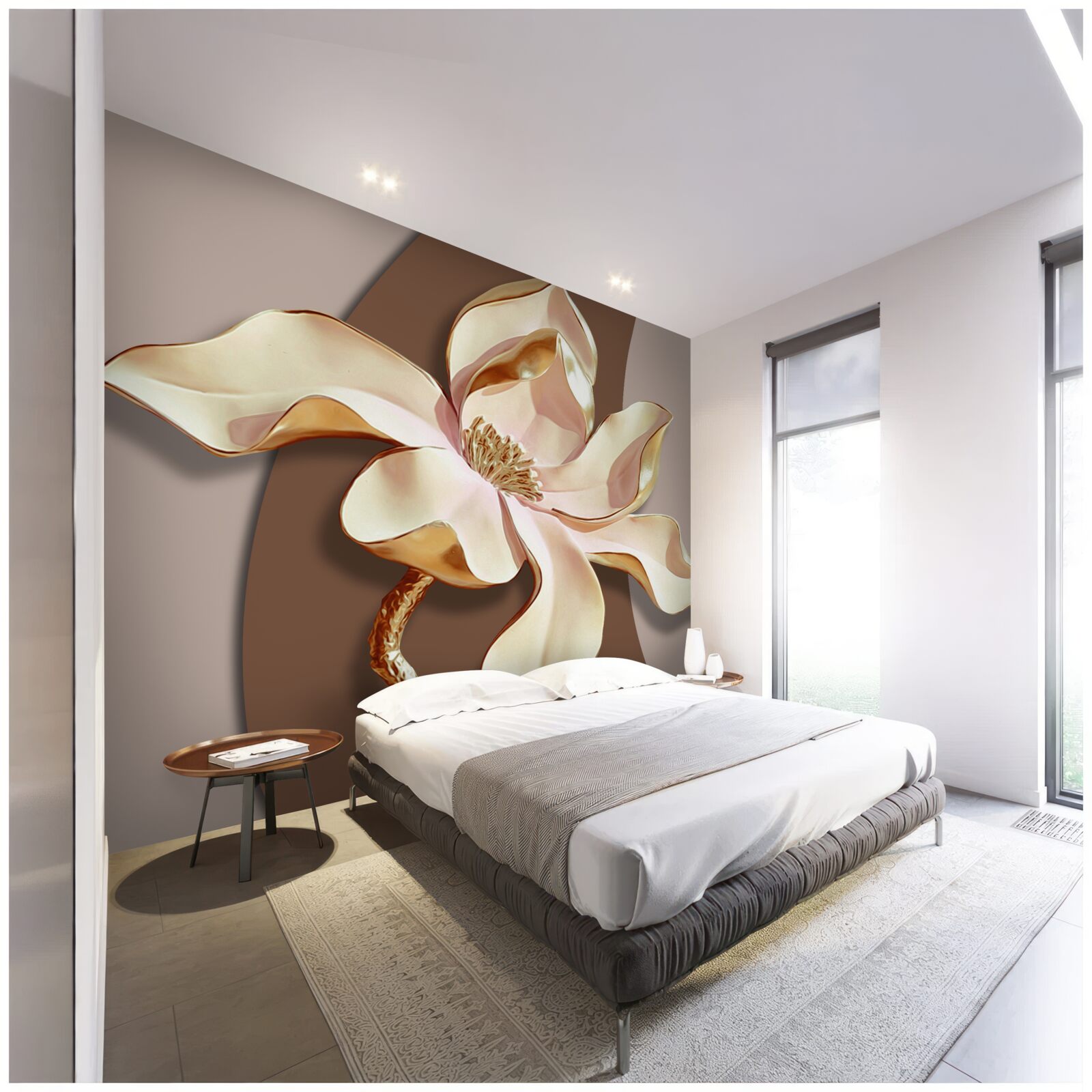 Papier peint Lys en céramique