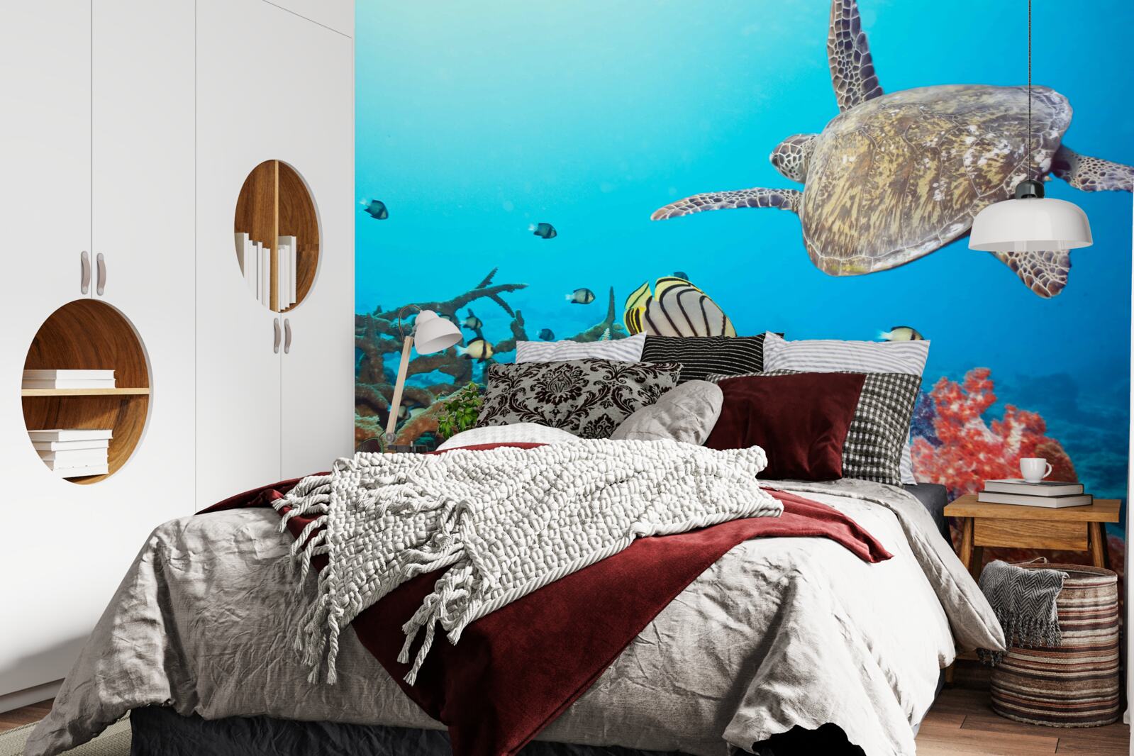 Papier peint les habitants de la grande bleue