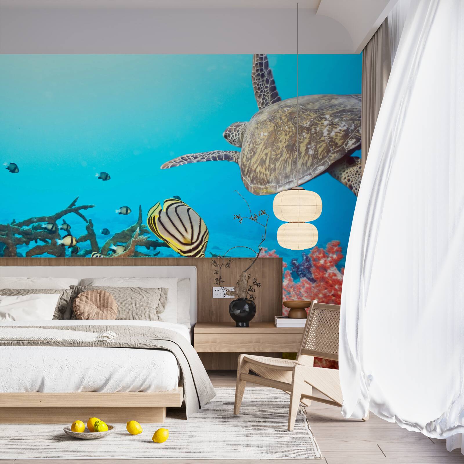 Papier peint les habitants de la grande bleue