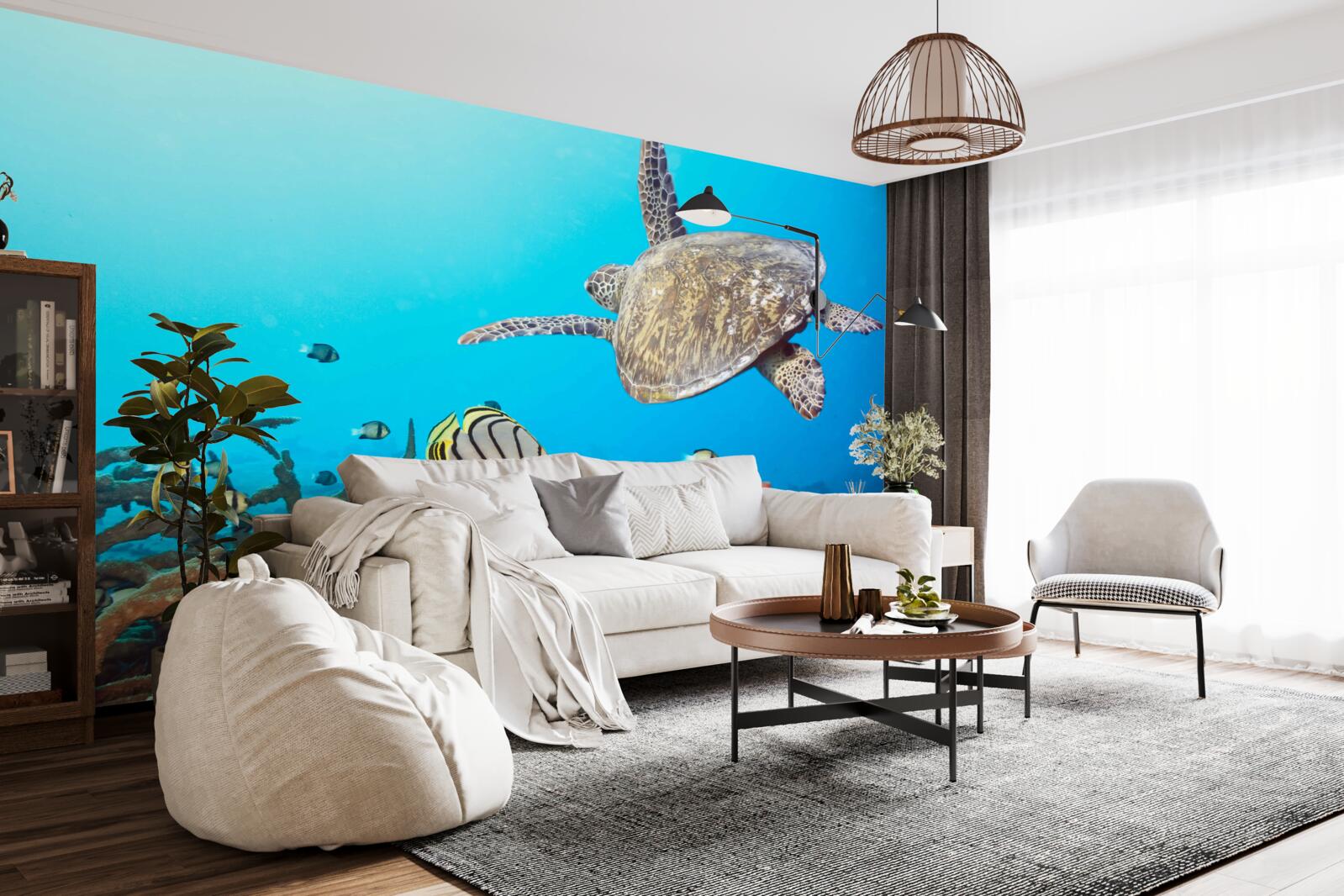 Papier peint les habitants de la grande bleue