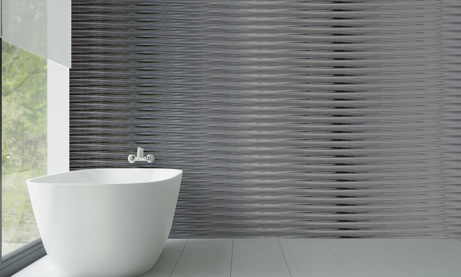 Papier peint dégradé de bandes horizontales