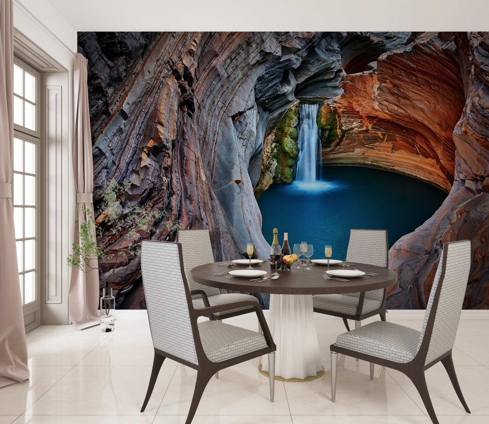 Papier peint coin de la grotte