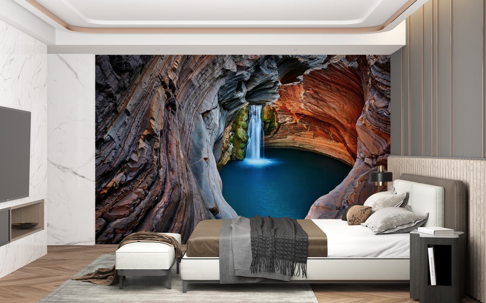 Papier peint coin de la grotte