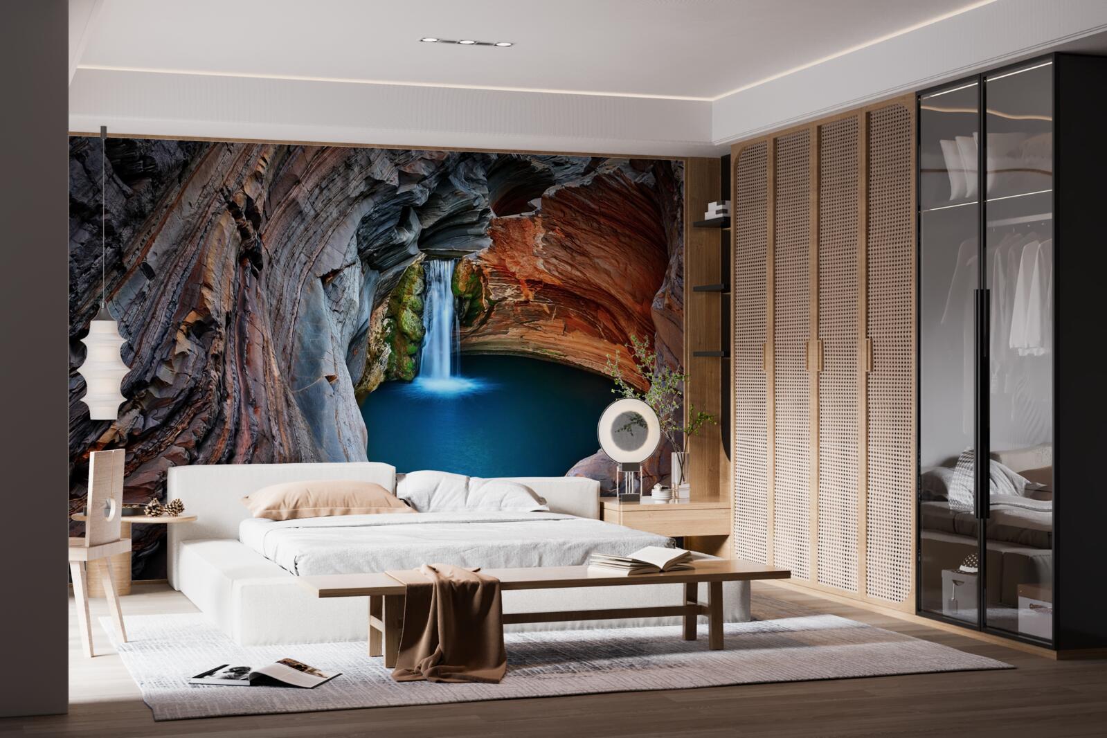 Papier peint coin de la grotte