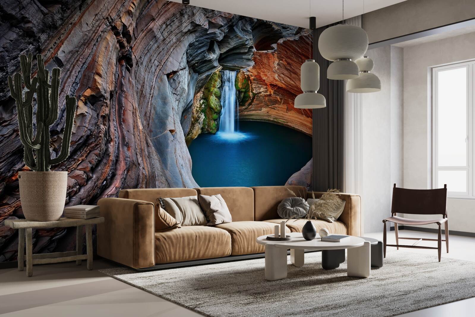 Papier peint coin de la grotte