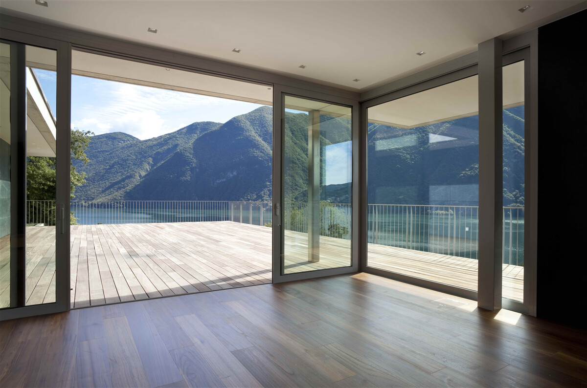 Papier peint magnifique vue panoramique depuis la terrasse