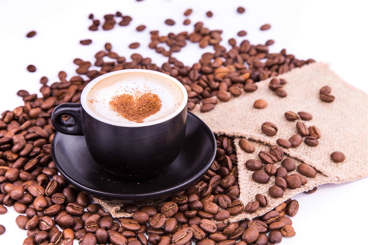 Papier peint une tasse de café bien préparée