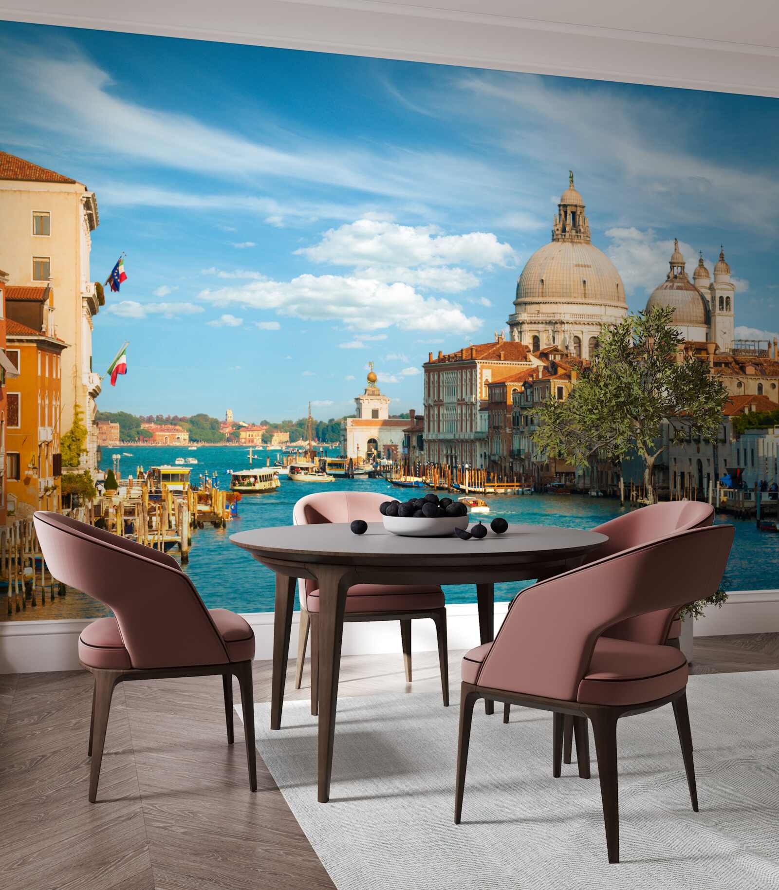 Papier peint genre vénitien