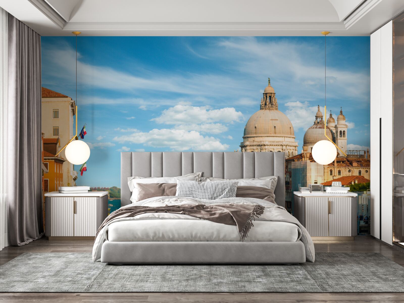 Papier peint genre vénitien