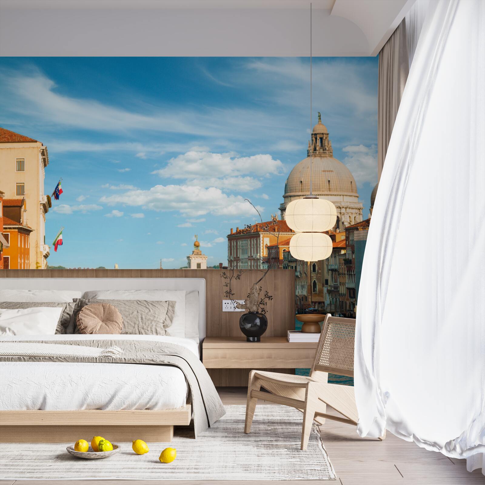 Papier peint genre vénitien