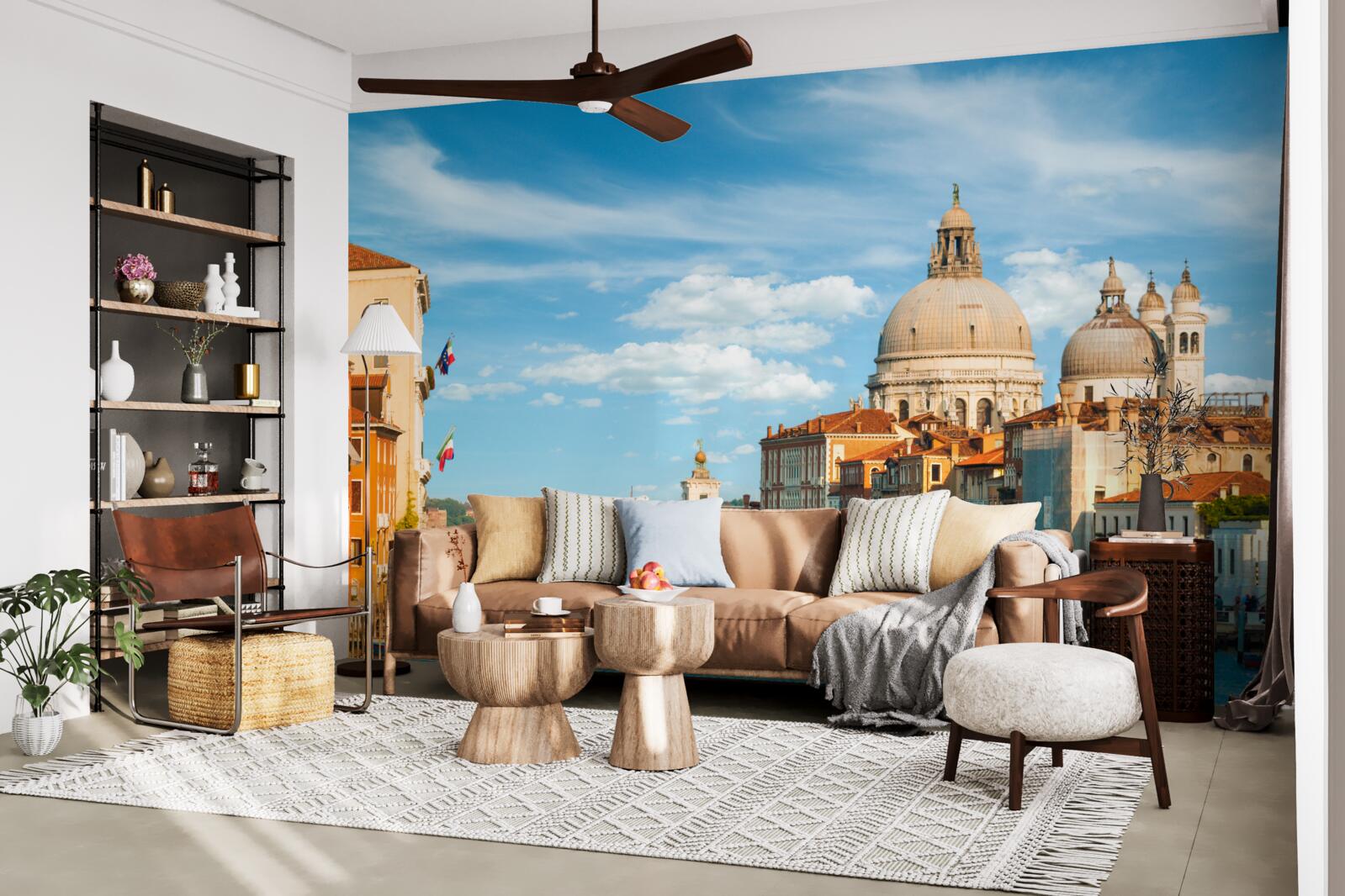 Papier peint genre vénitien