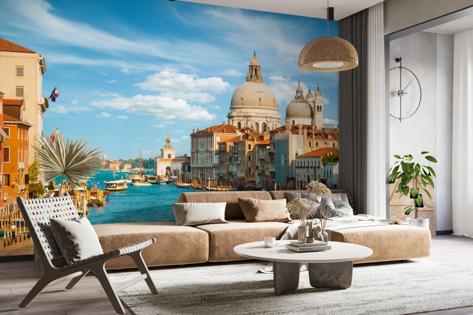 Papier peint genre vénitien