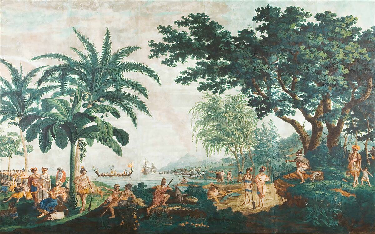 Papier peint les gens dans la jungle