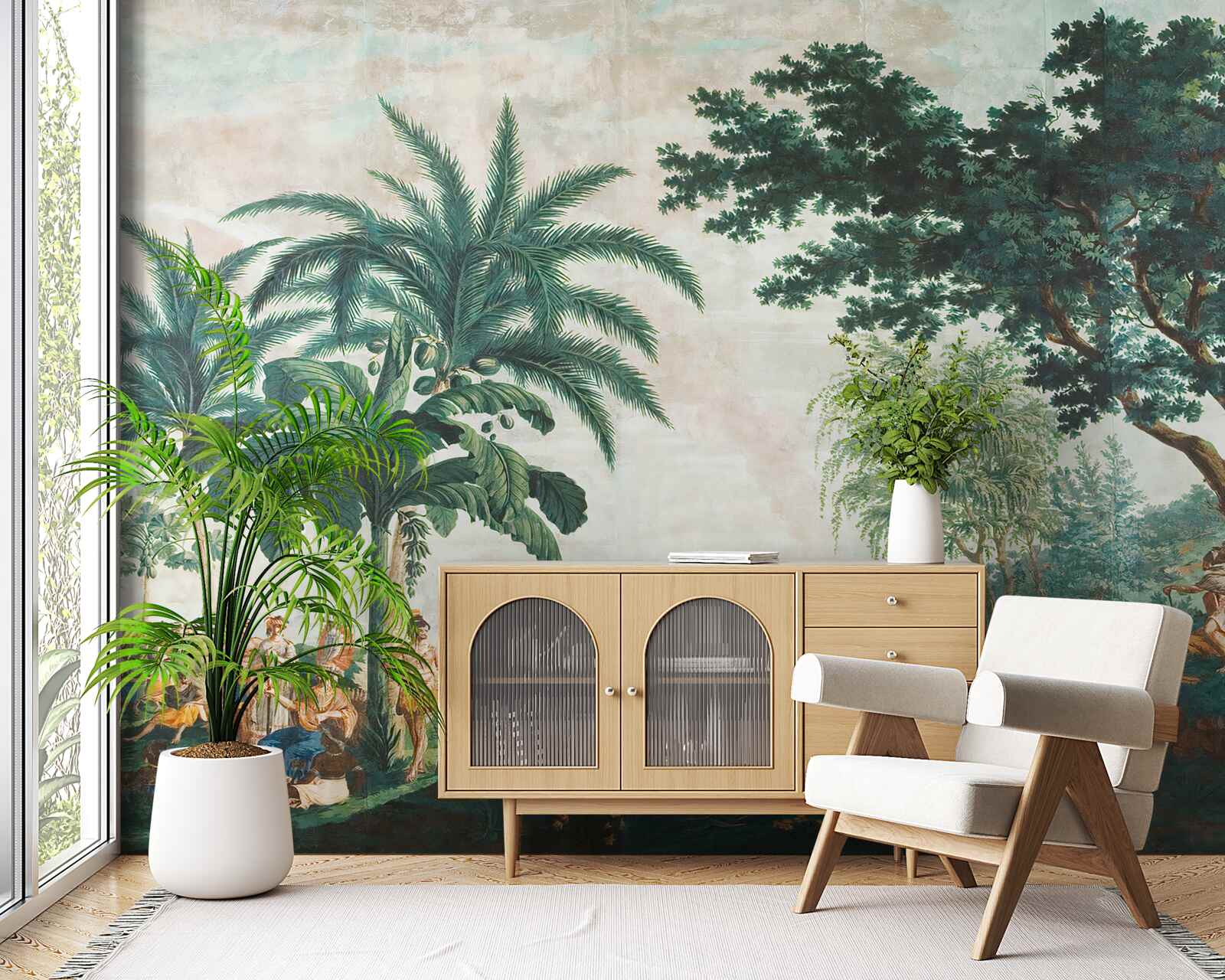 Papier peint les gens dans la jungle