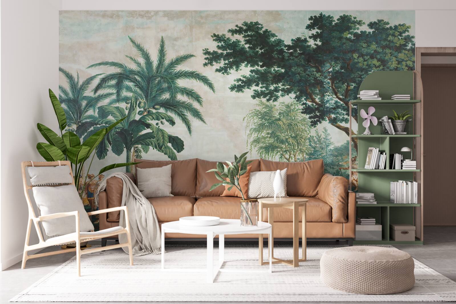 Papier peint les gens dans la jungle