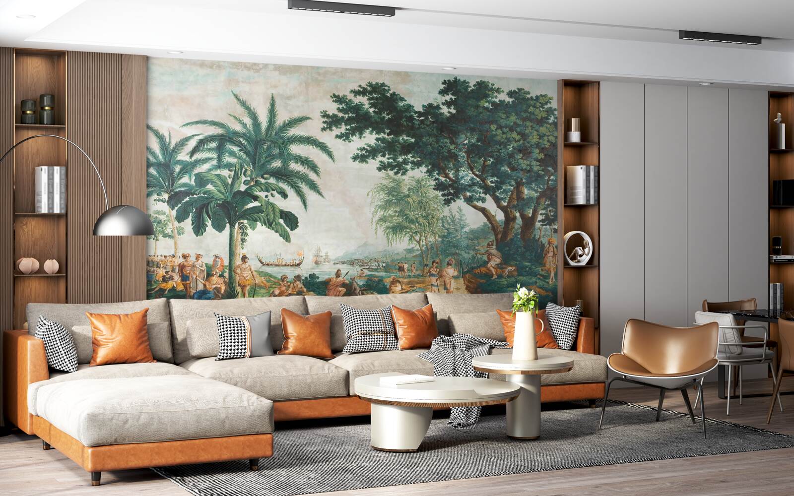 Papier peint les gens dans la jungle