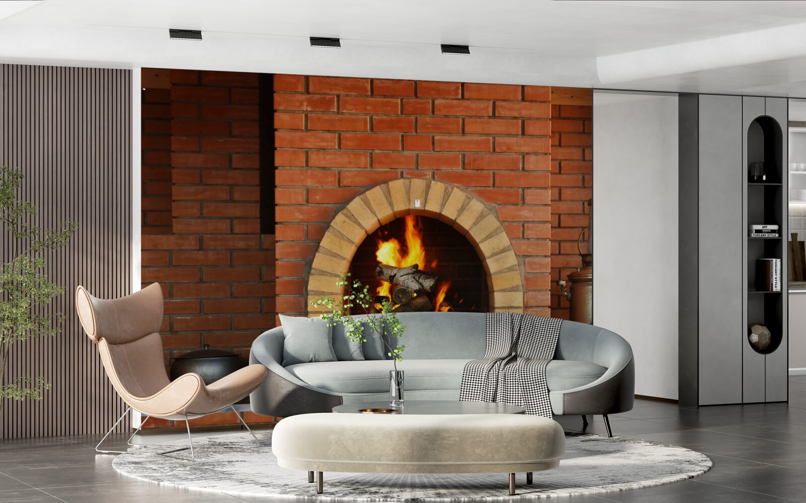 Papier peint cuisinière avec ustensiles de cuisine