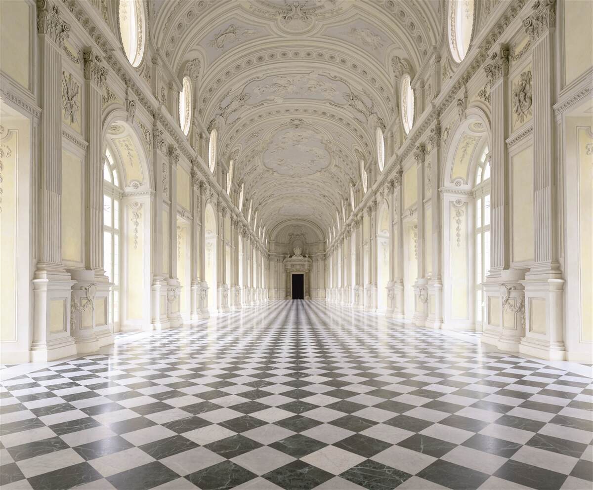 Papier peint mosaïques dans un château de luxe