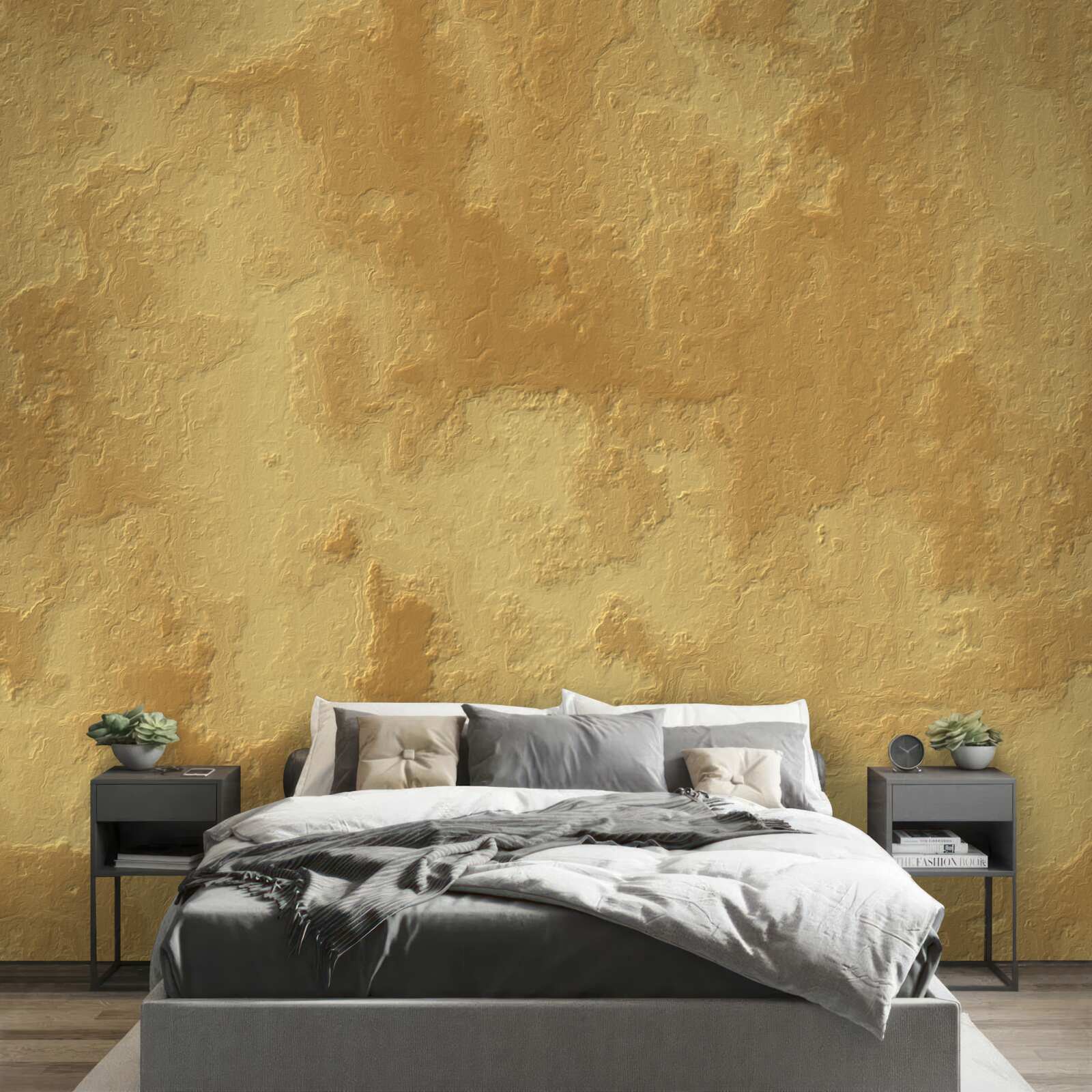 Papier peint tons clairs et foncés de brun