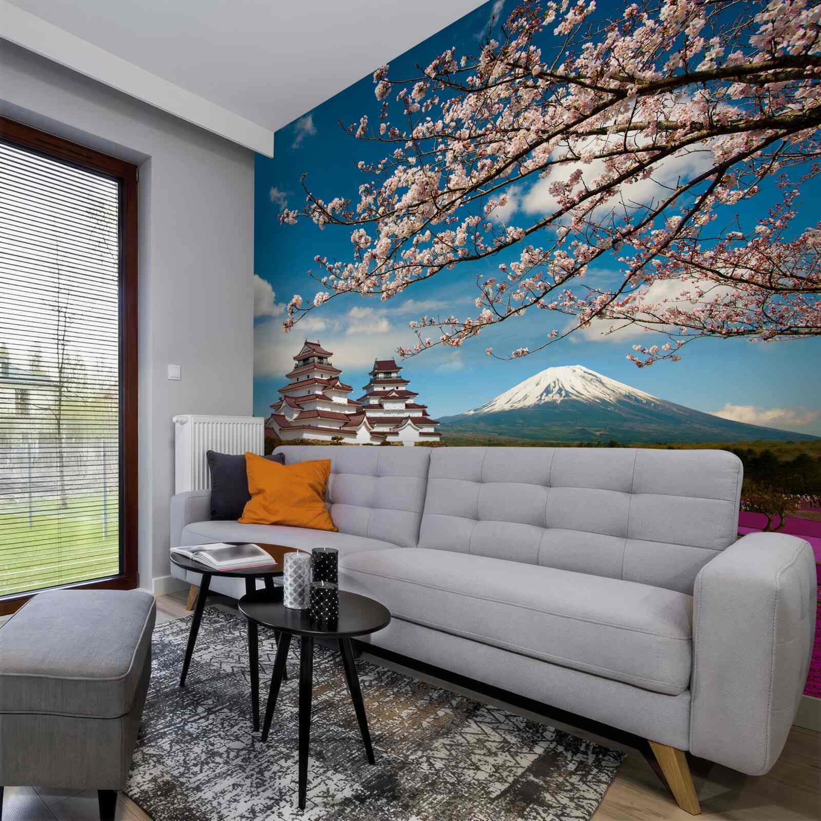 Papier peint Jardins japonais au soleil