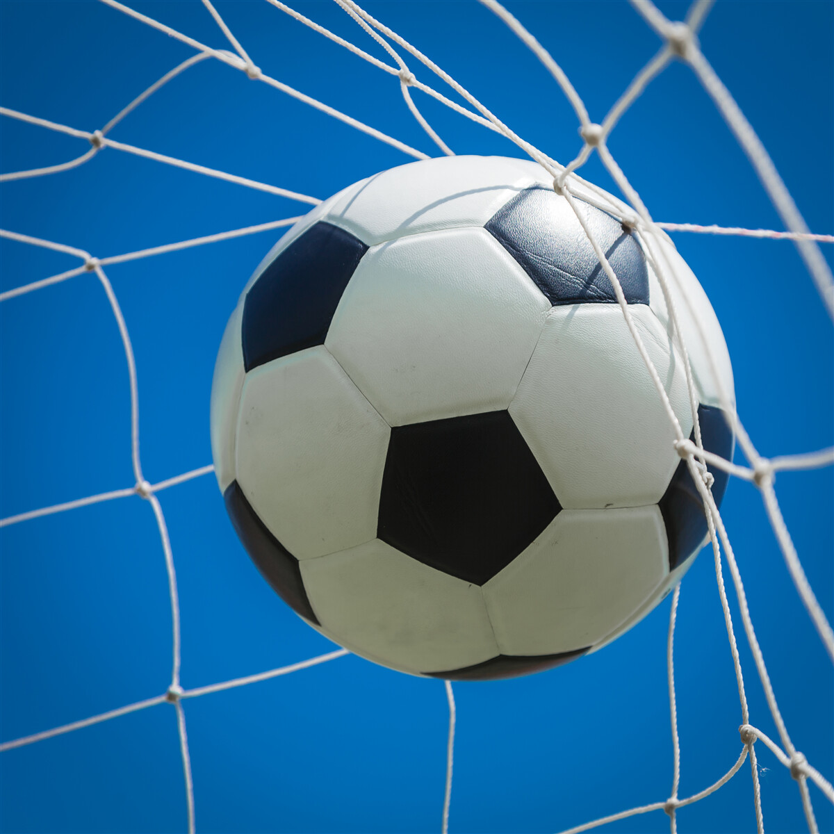 Papier peint ballon dans le but