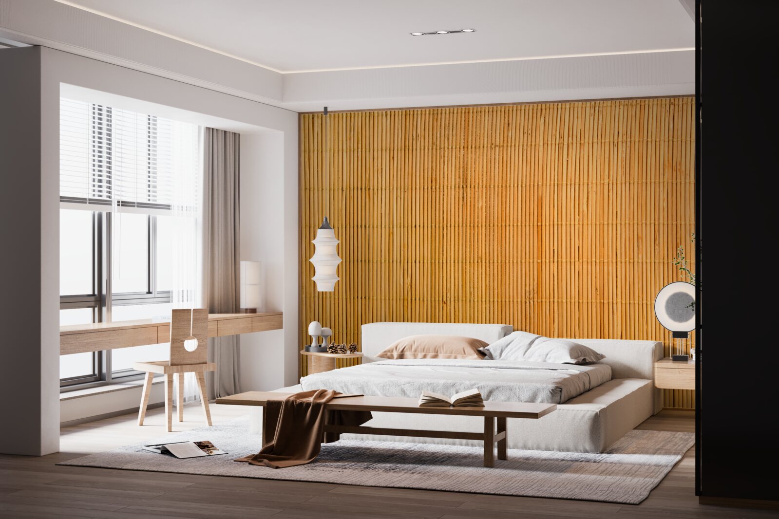 Papier peint tablette pour servir les petits pains