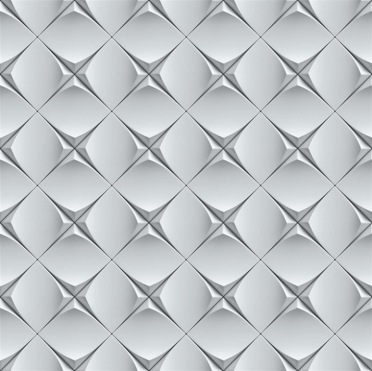 Papier peint fond composé de figures blanches en abstraction