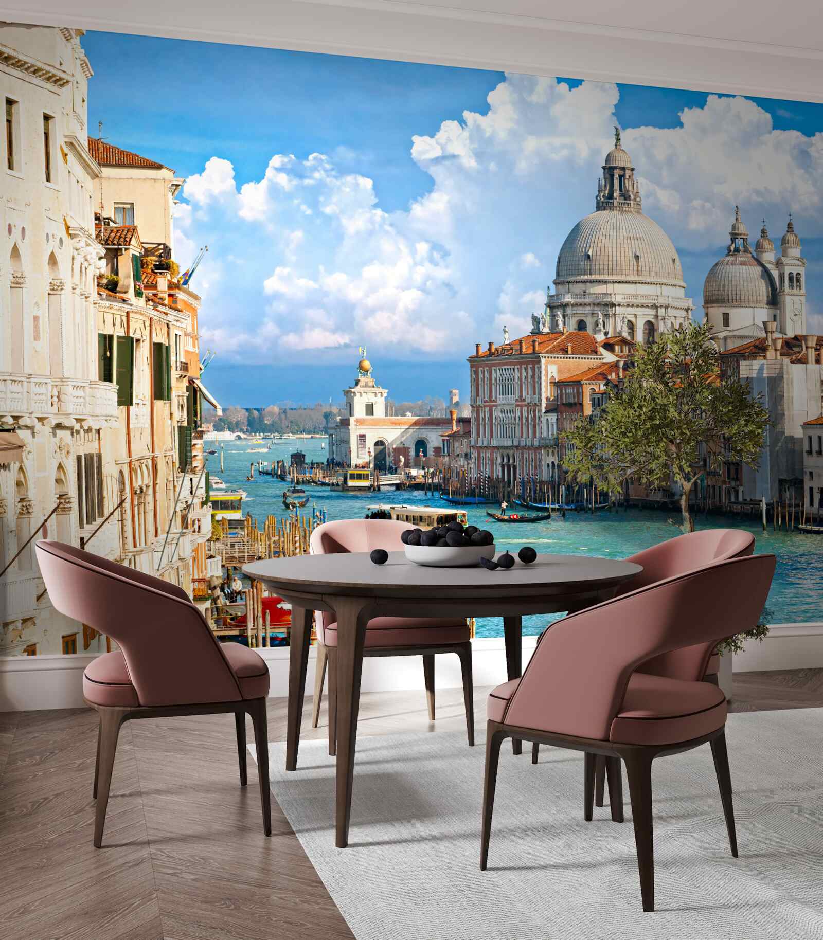 Papier peint vue panoramique de venise