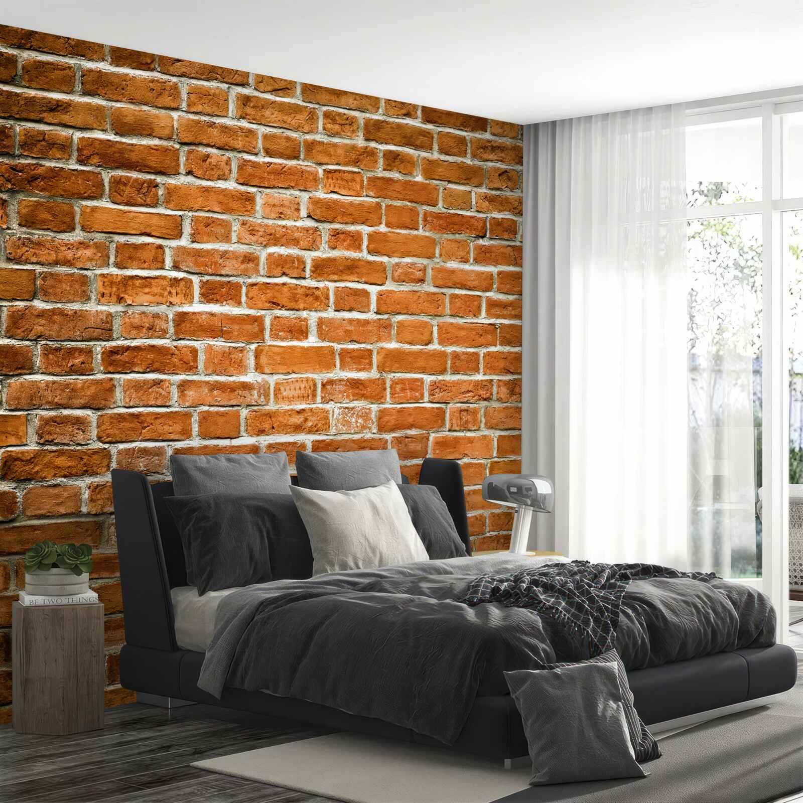 Papier peint vieux mur de briques