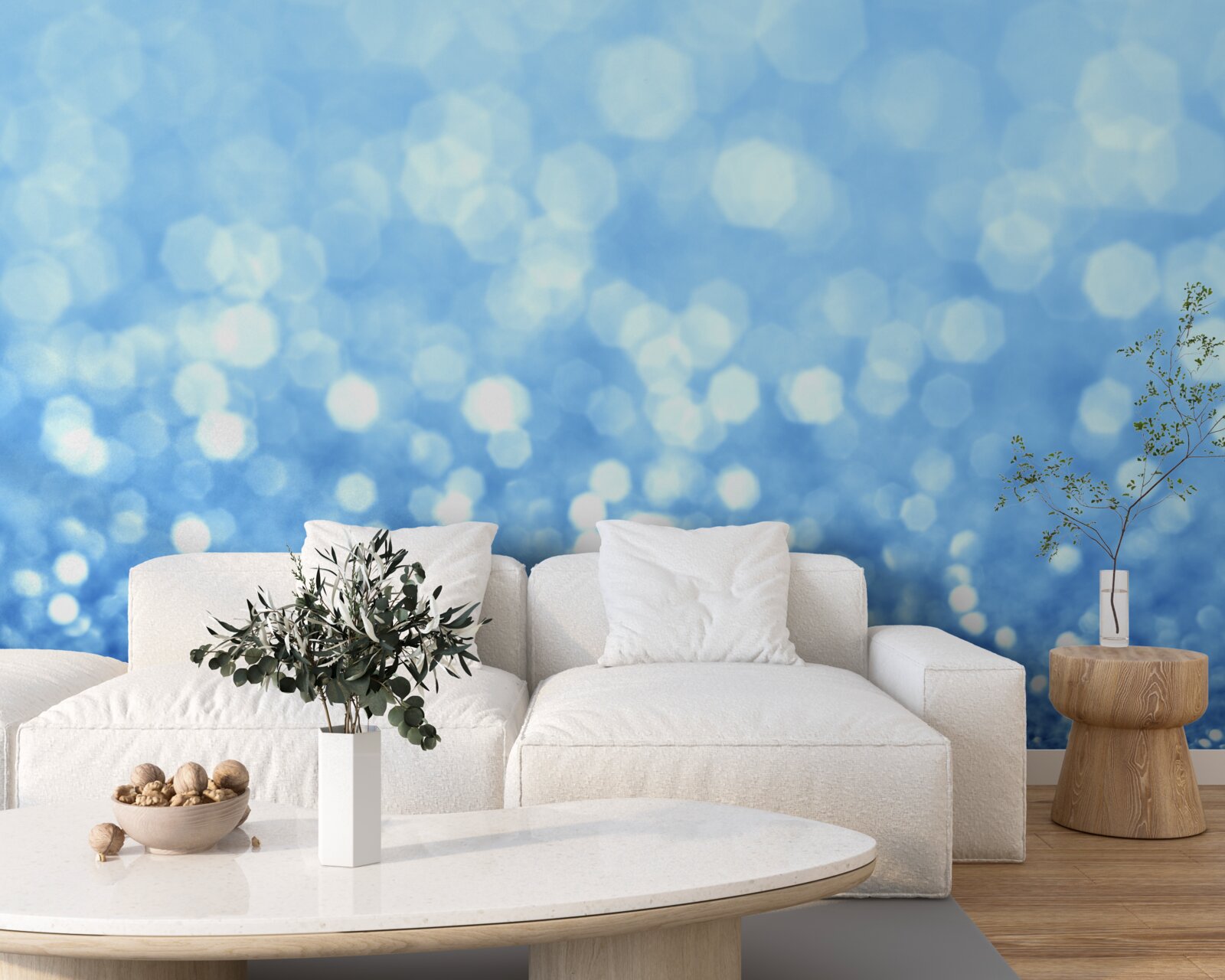 Papier peint pluie matinale