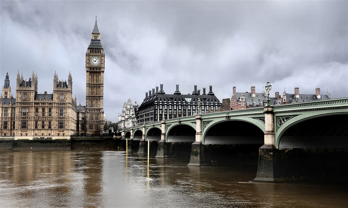 Papier peint pont de londres sur la thames