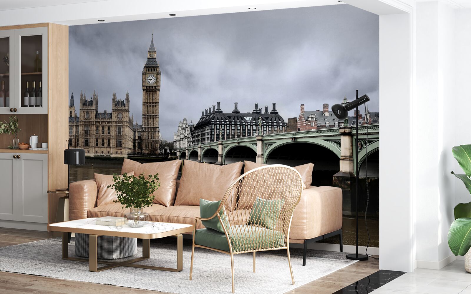 Papier peint pont de londres sur la thames