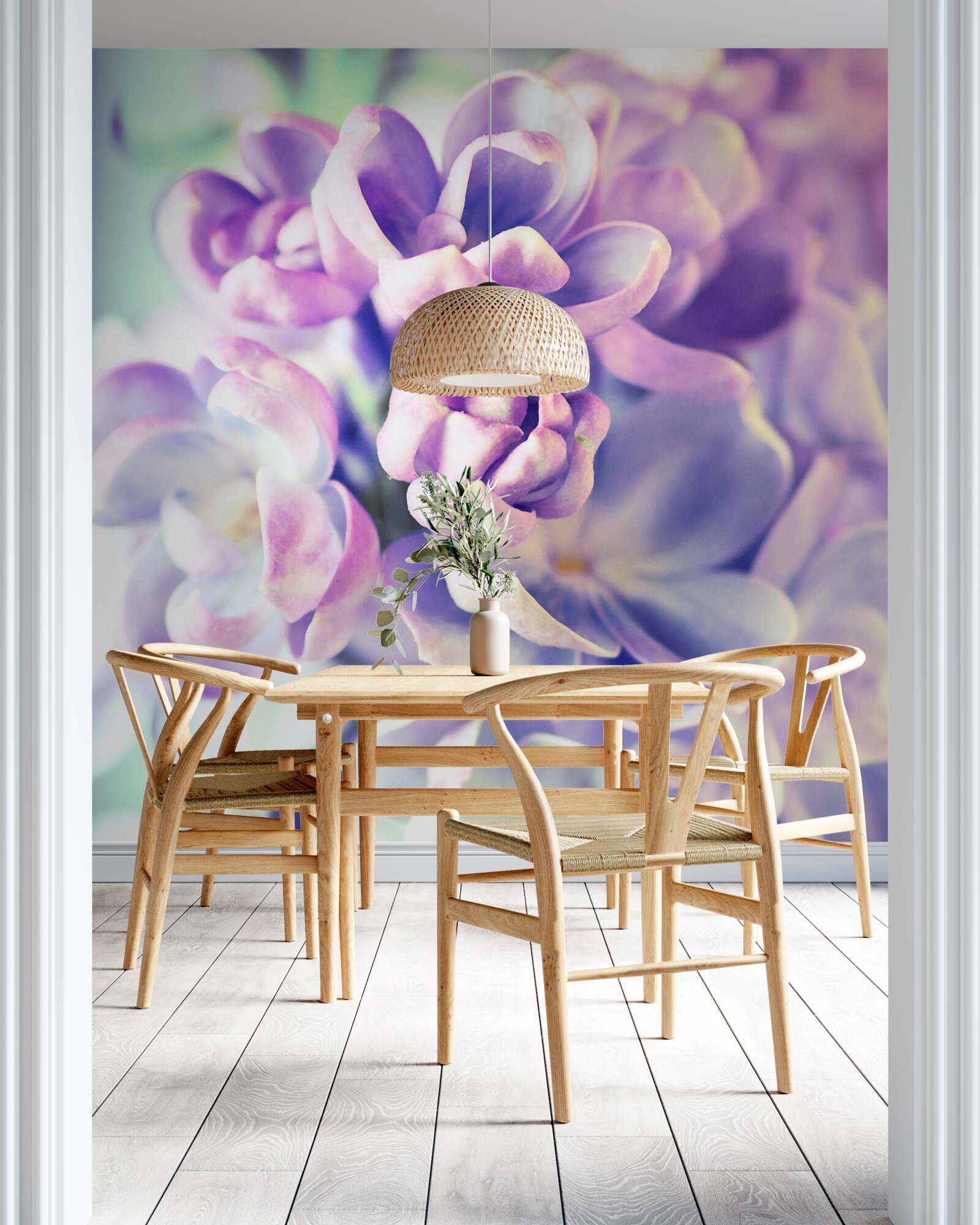 Papier peint les bourgeons fleurissent au printemps