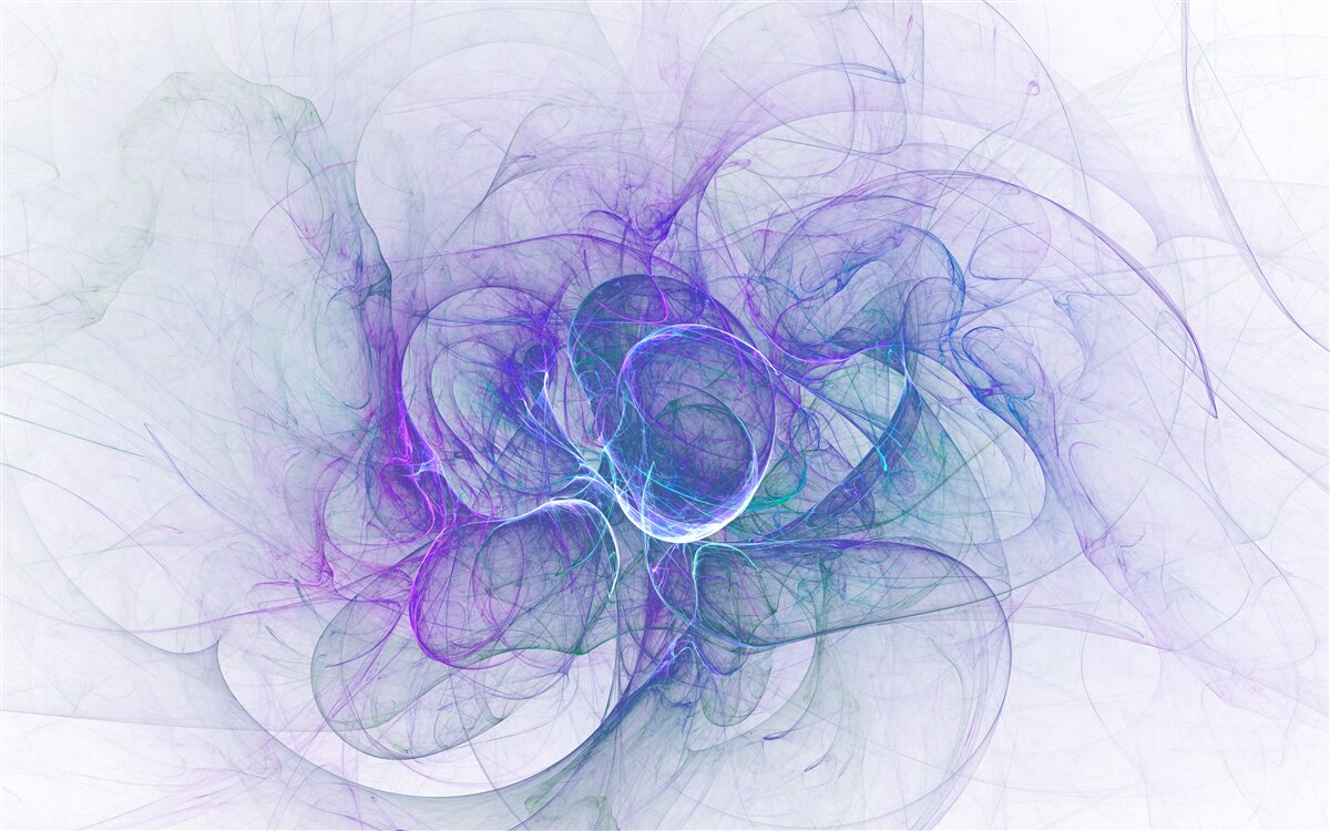 Papier peint cellules nerveuses en abstrait sur fond blanc