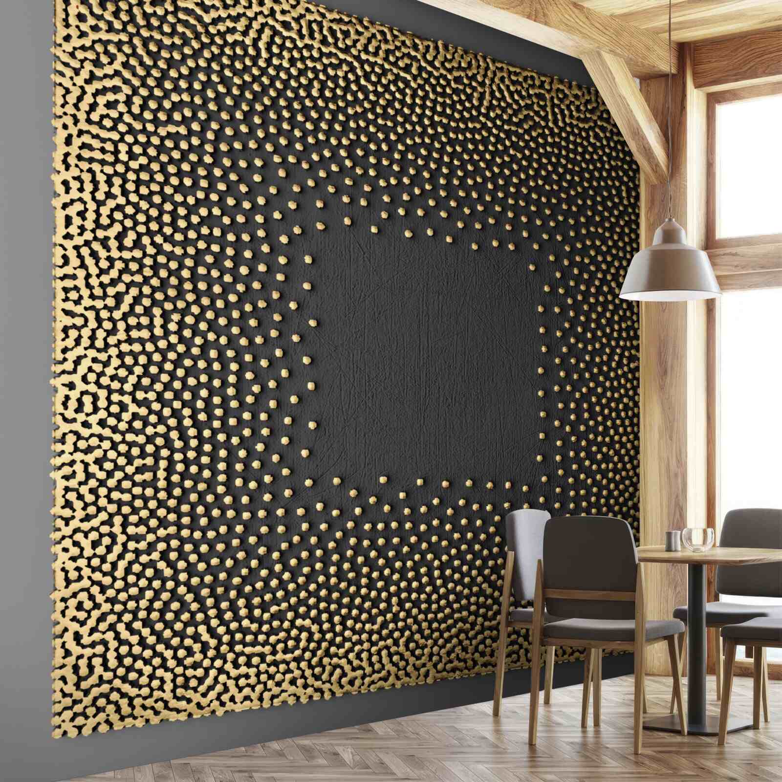 Papier peint puce informatique inversée