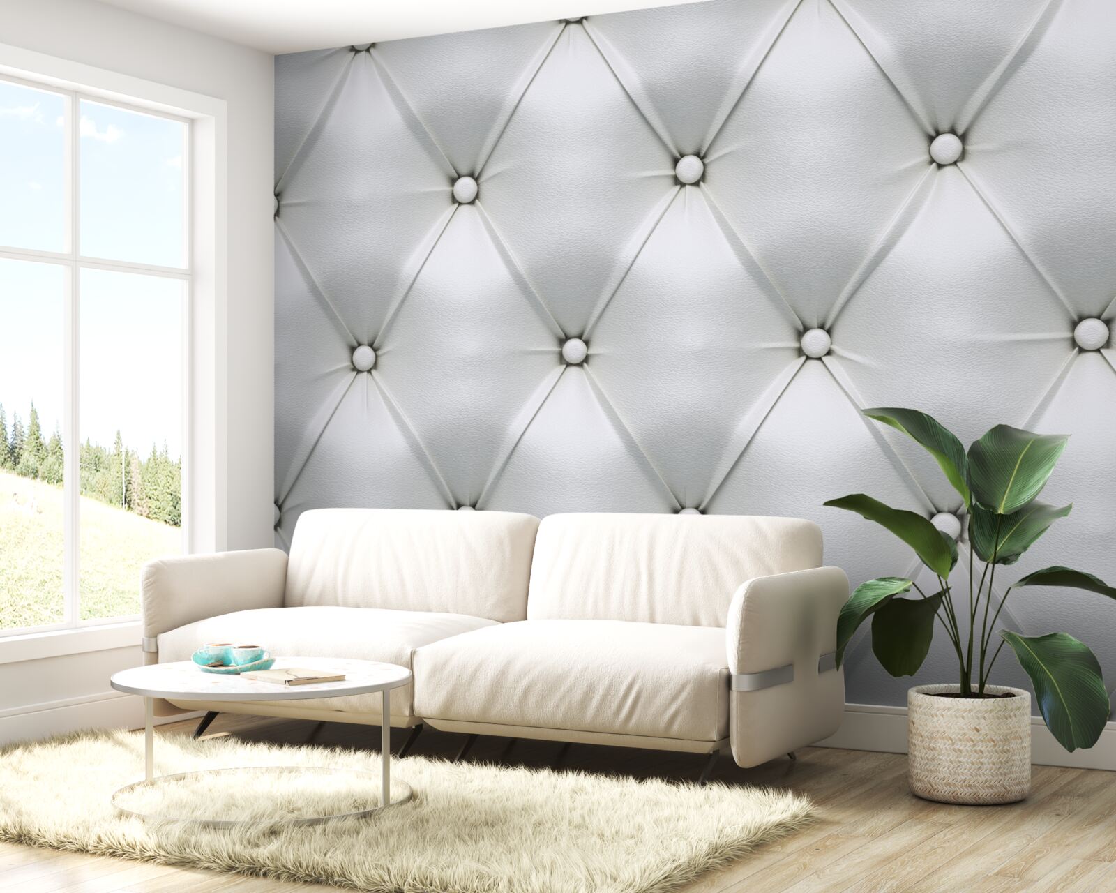 Papier peint texture du tissu avec inserts de perles