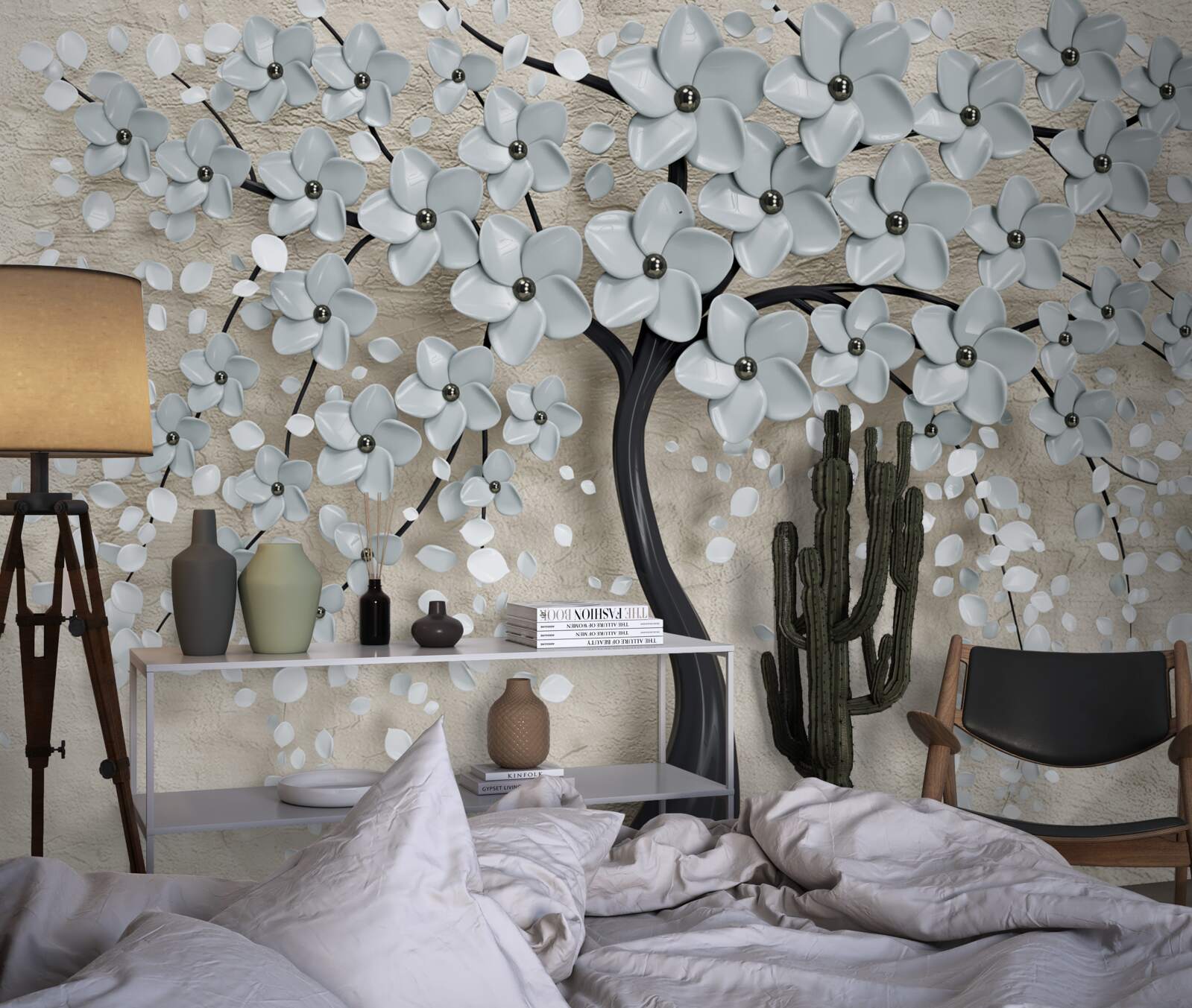 Papier peint arbre luxuriant