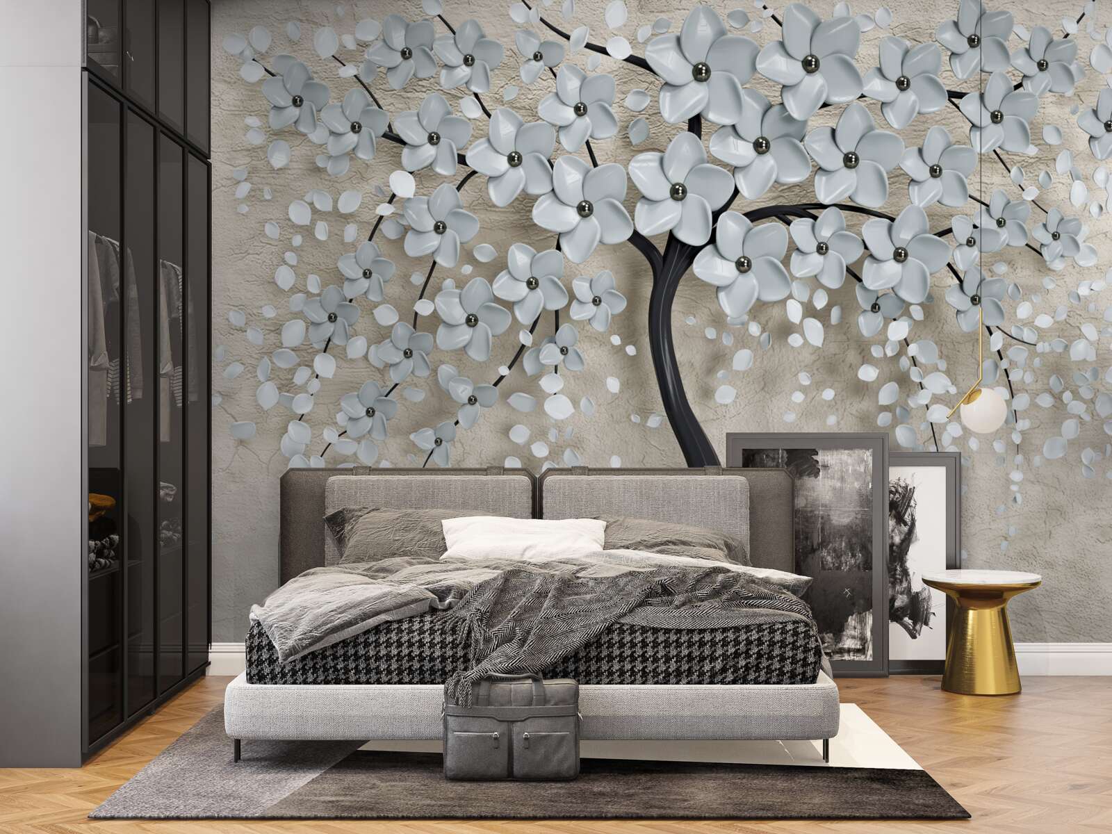 Papier peint arbre luxuriant