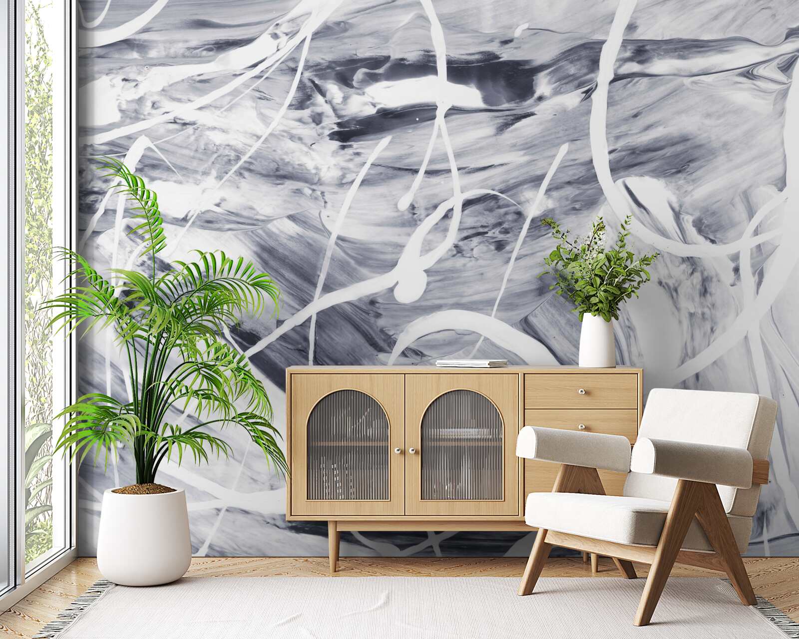 Papier peint texture dans un style abstrait