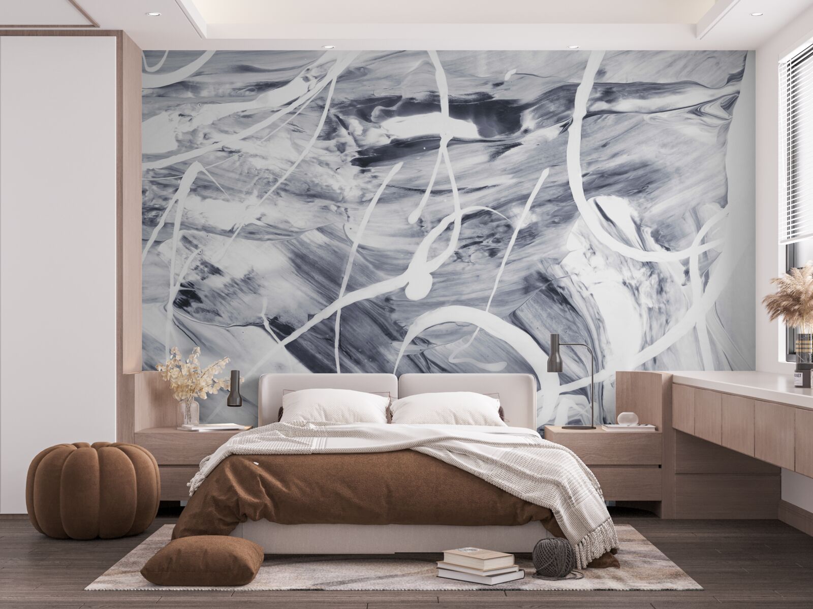 Papier peint texture dans un style abstrait