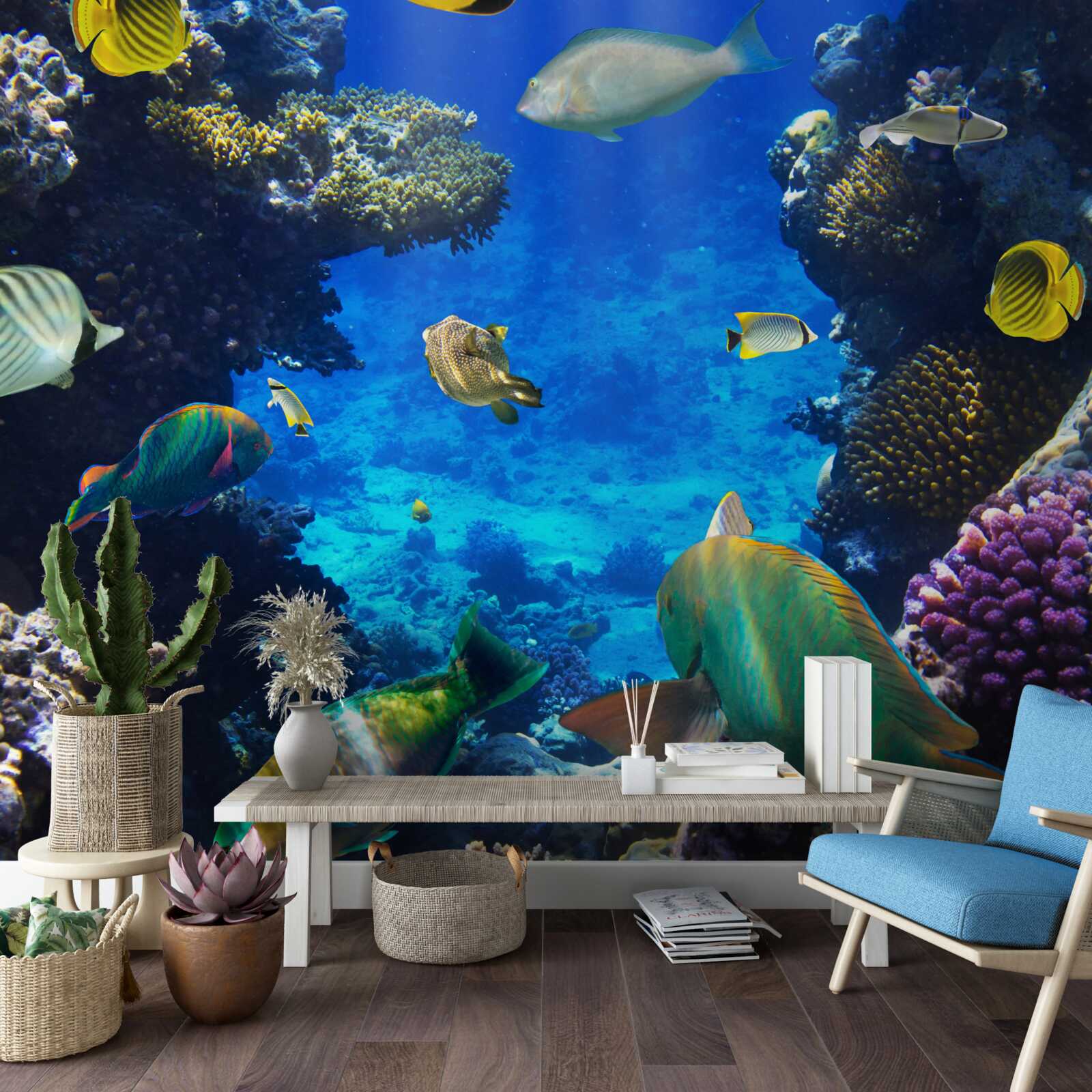 Papier peint les mystérieuses profondeurs de l'océan