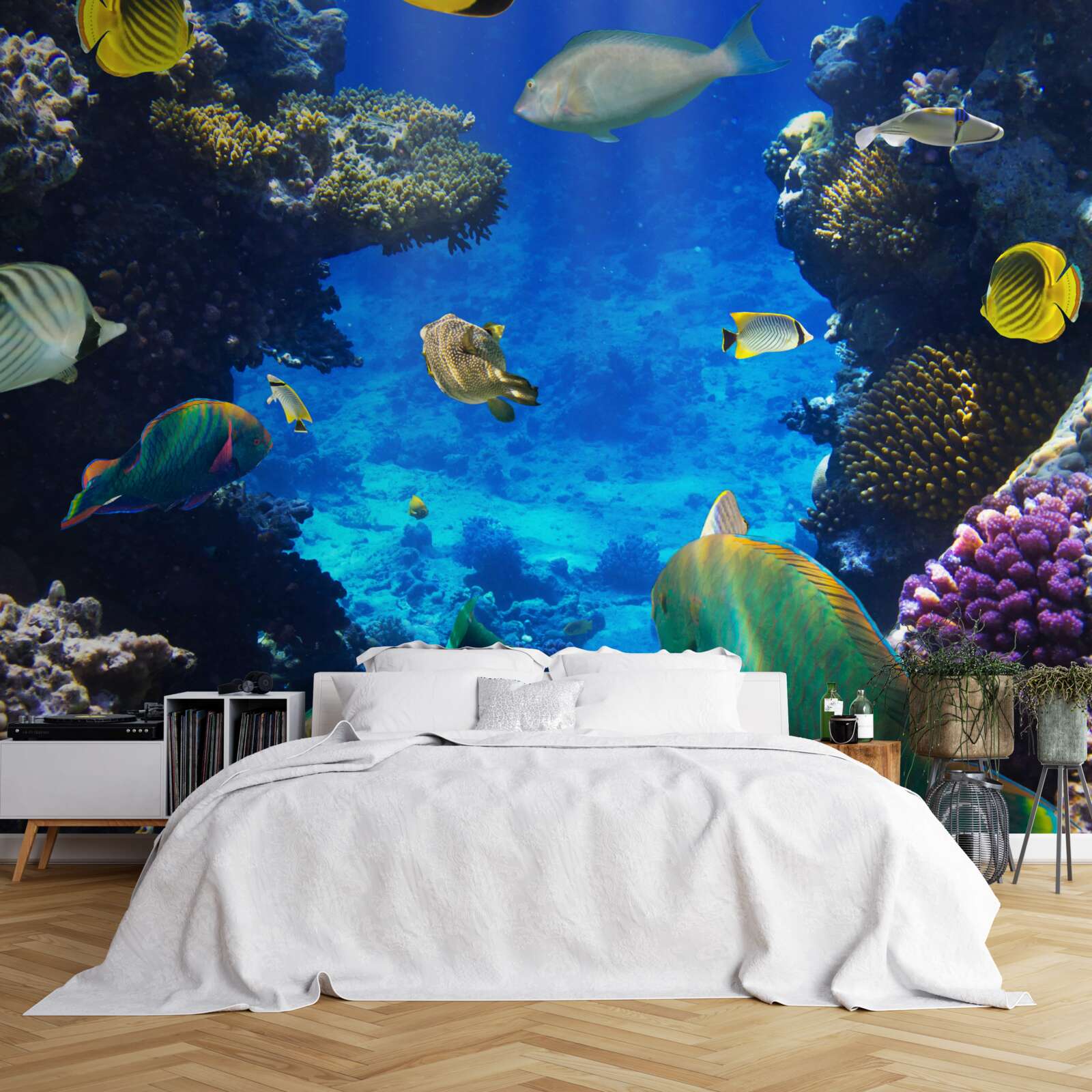 Papier peint les mystérieuses profondeurs de l'océan