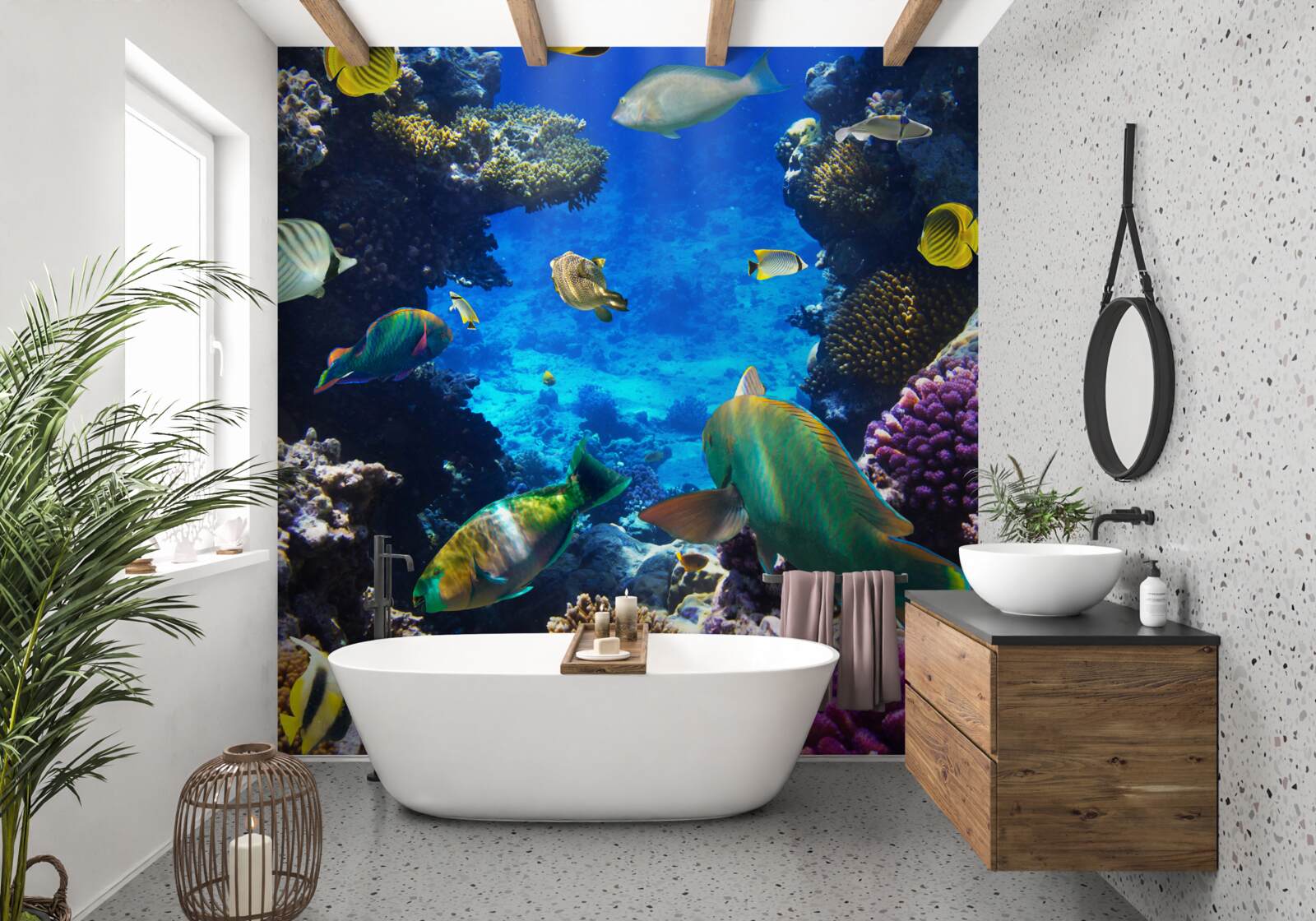 Papier peint les mystérieuses profondeurs de l'océan