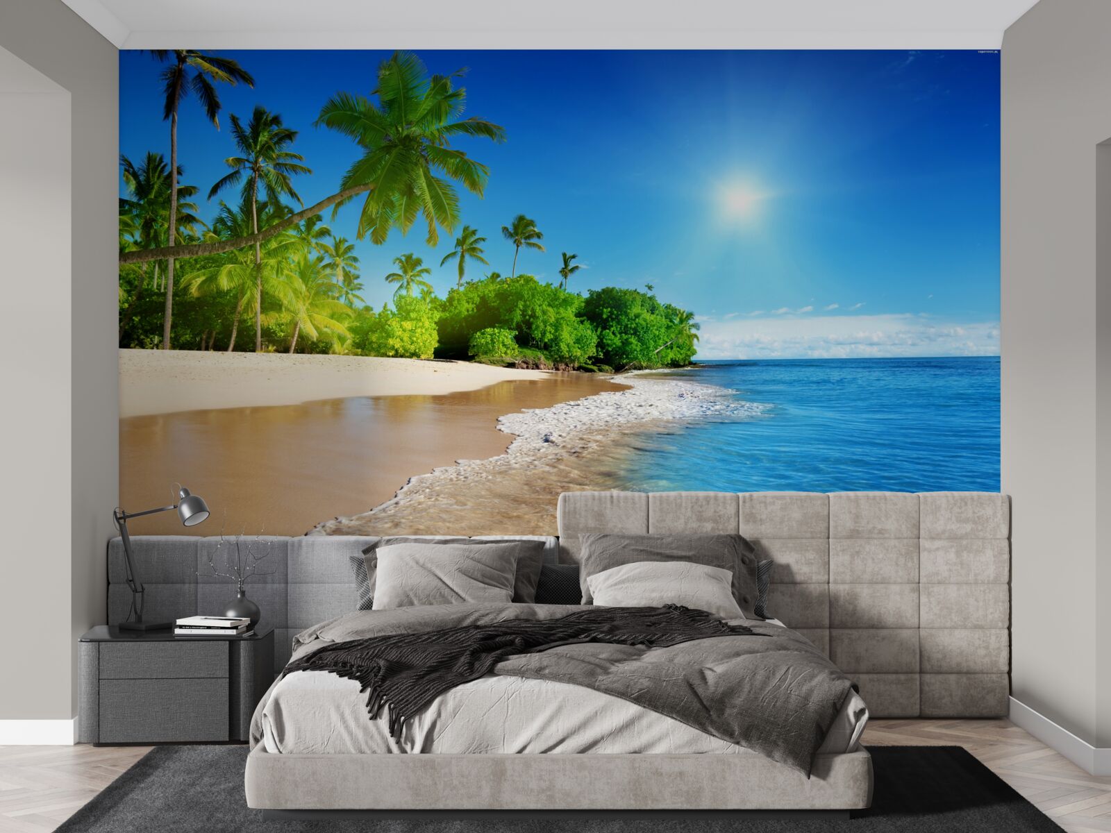 Papier peint côte bleue