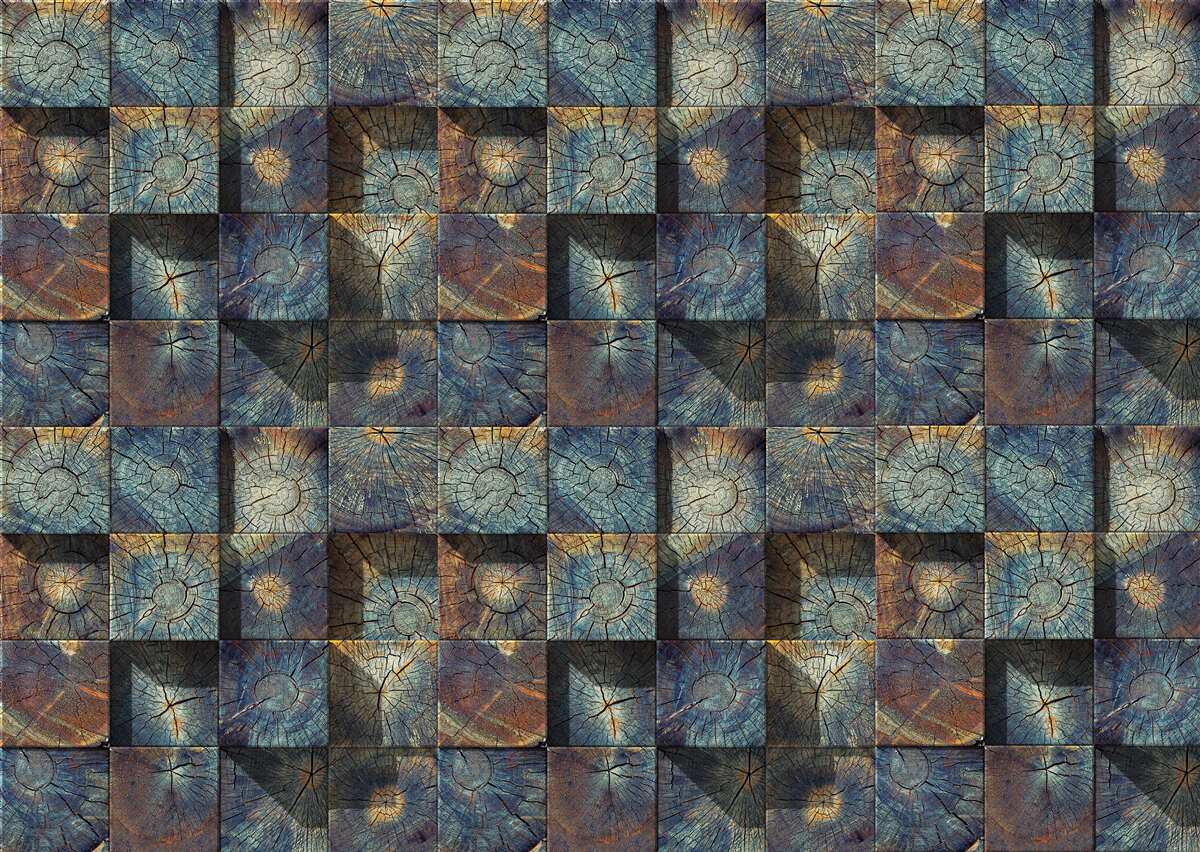 Papier peint petits plants d'arbres