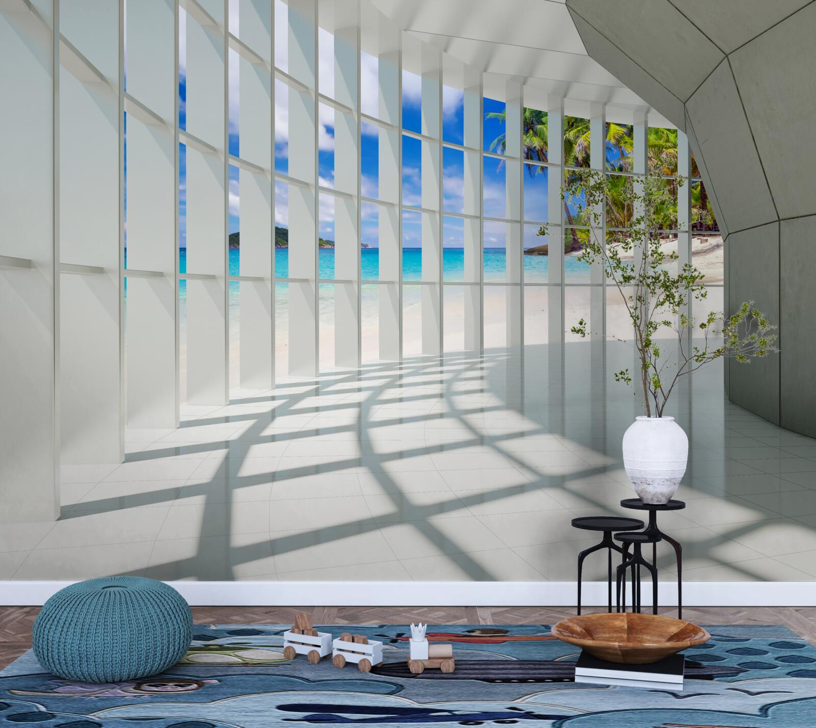 Papier peint légère brillance