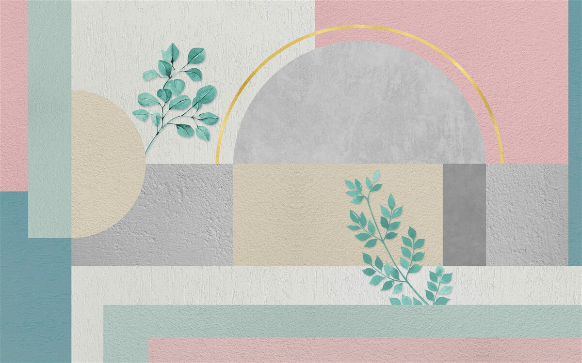 Papier peint le fond minimaliste se distingue par son originalité