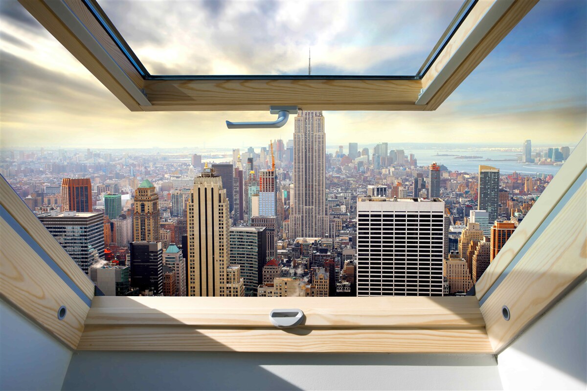 Papier peint le magnifique paysage de new york