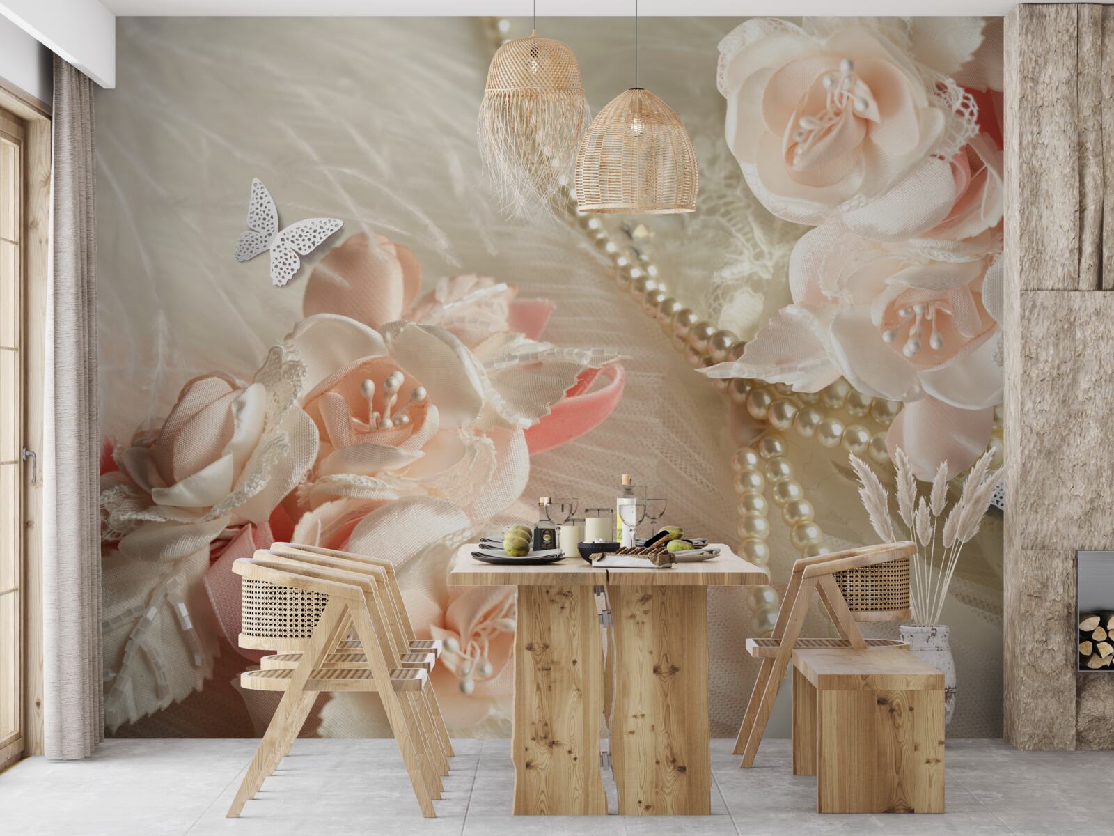 Papier peint ensemble de mariage